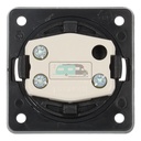 Berker Jalouzie Drukcontact Flow/Pure Inbouw Chroom Mat