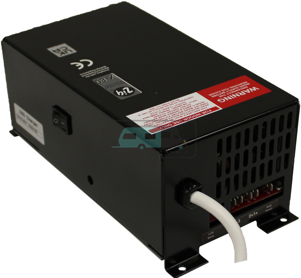 ZIG Acculader/Omvormer X80 16.5A