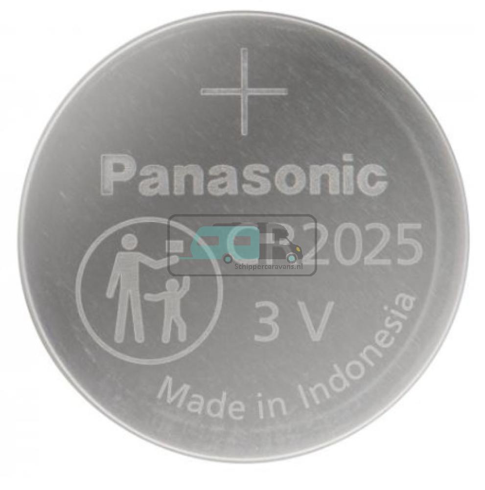 Panasonic Knoopcelbatterij CR-2025 3V