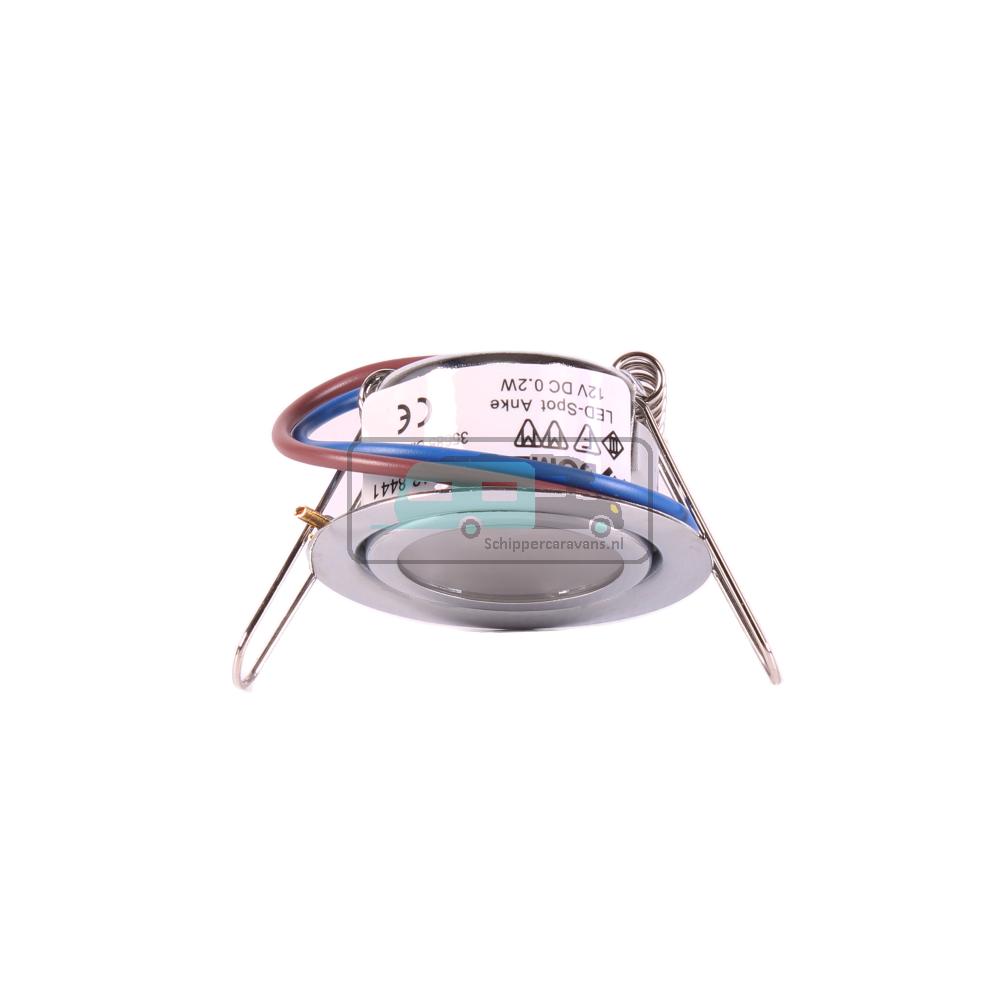 Dometic Led spot Anke Chroom 1V 0,2W