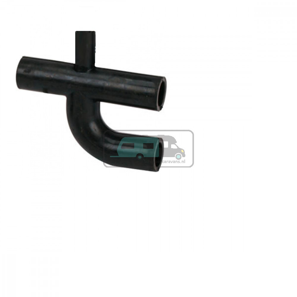 Alde Rubber Y-stuk met ontluchting 13x60 1900-511