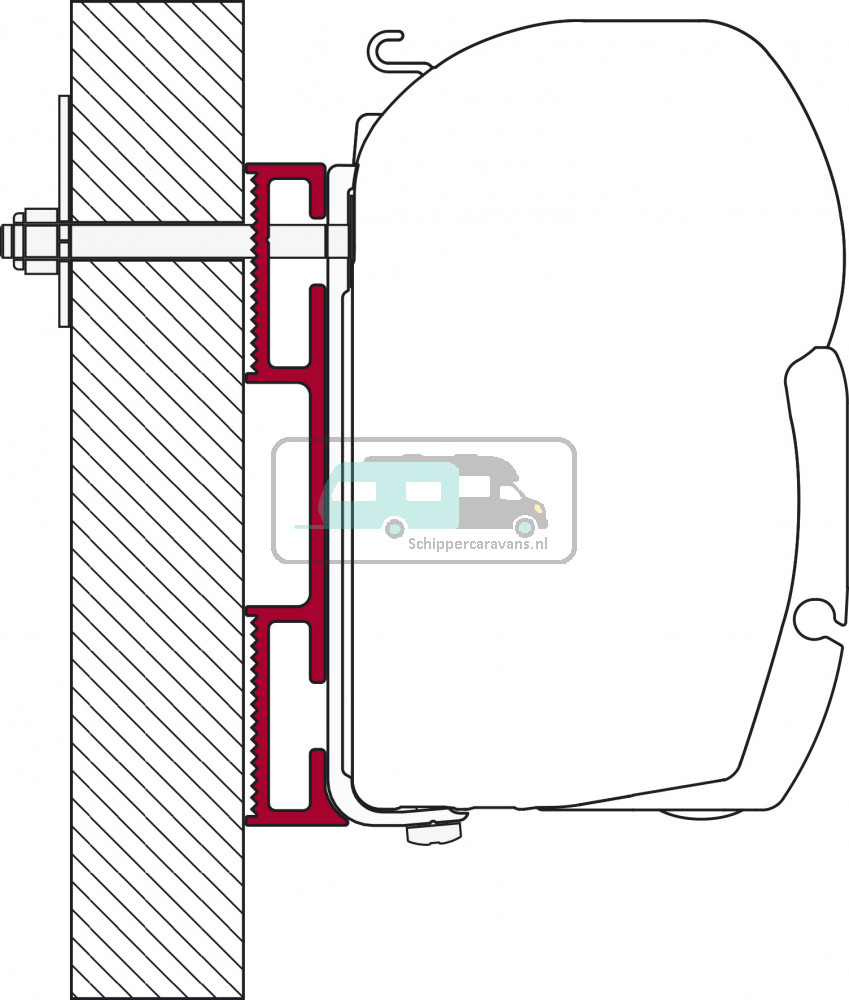 Fiamma Adapter D F45