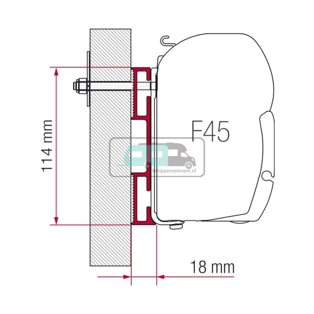 Fiamma Adapter D 120 F45