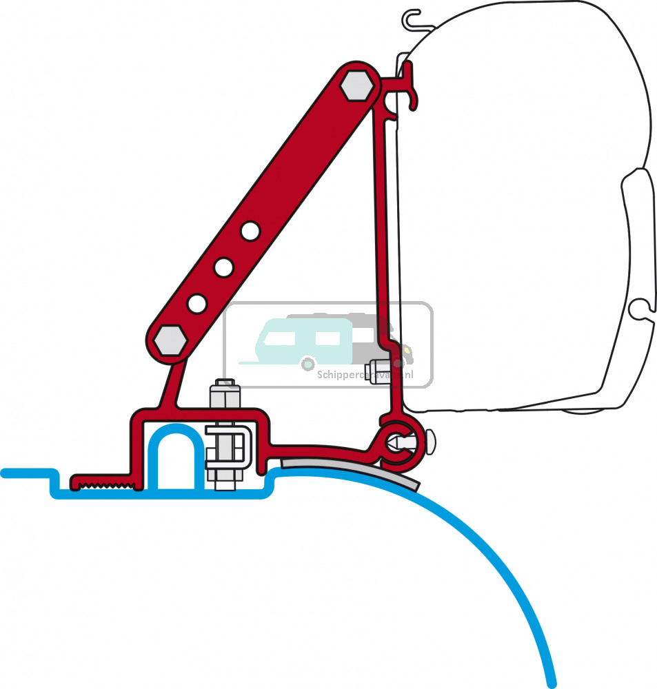 Fiamma Ducato/Jumper/Boxer Kit H2-L2/L3/L4 >2006 F45