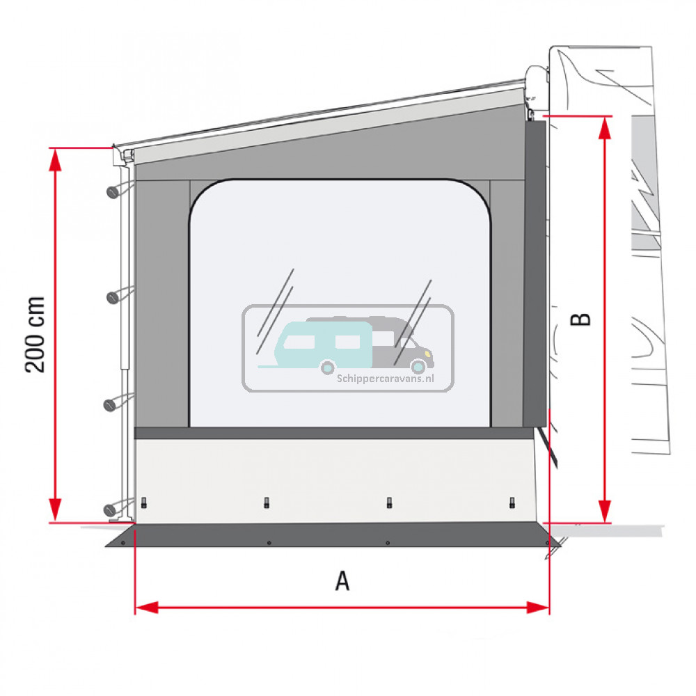 Fiamma Side W Pro F65/F80 Ducato