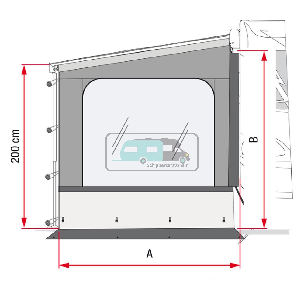 Fiamma Side W Pro F65/F80 Ducato