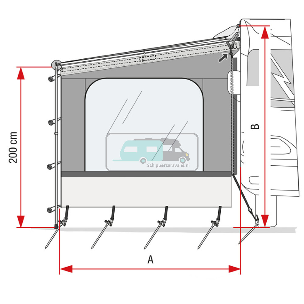 Fiamma Side W CaravanStore/F35