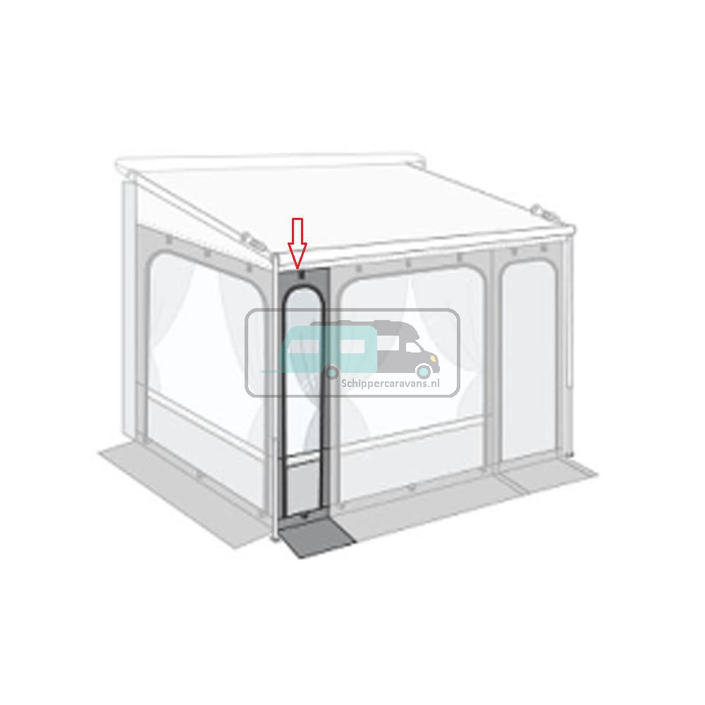 Fiamma Voorwand Paneel 50 F45/F80L/ZIP/ZIP XL