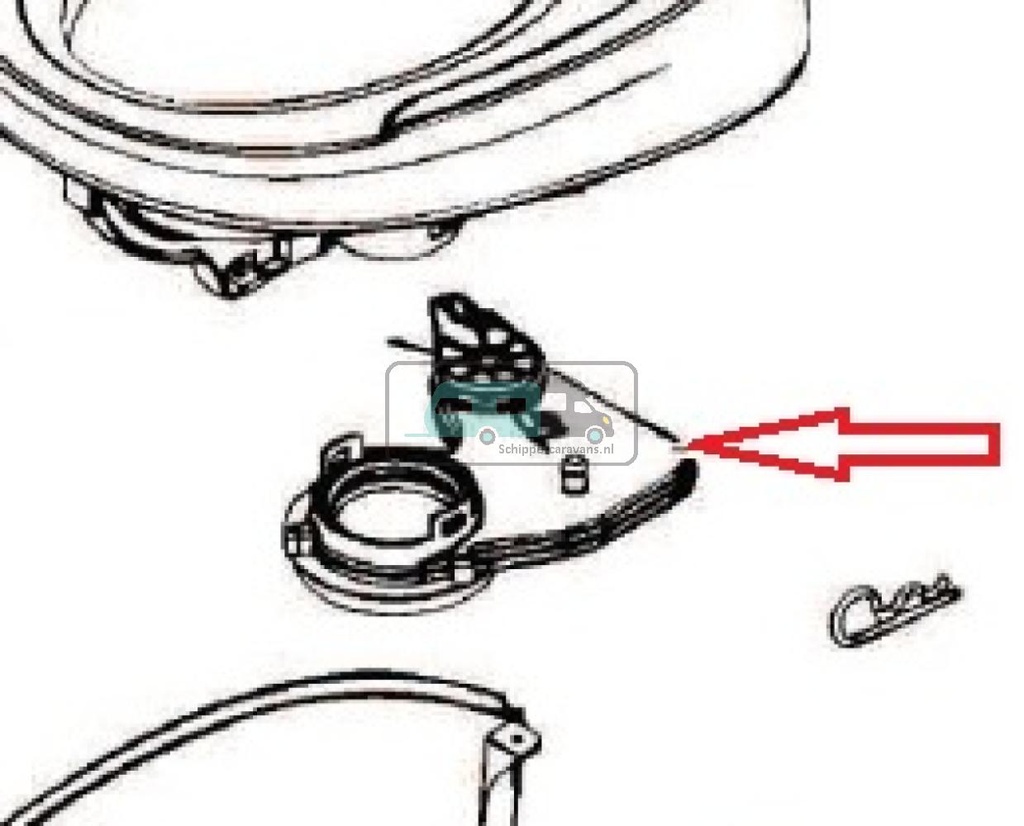 Thetford Aqua Magic Bravura Meganisme Reparatieset