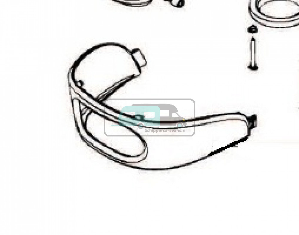 Thetford Aqua Magic Bravura Hoog Beschermkap Pendaal