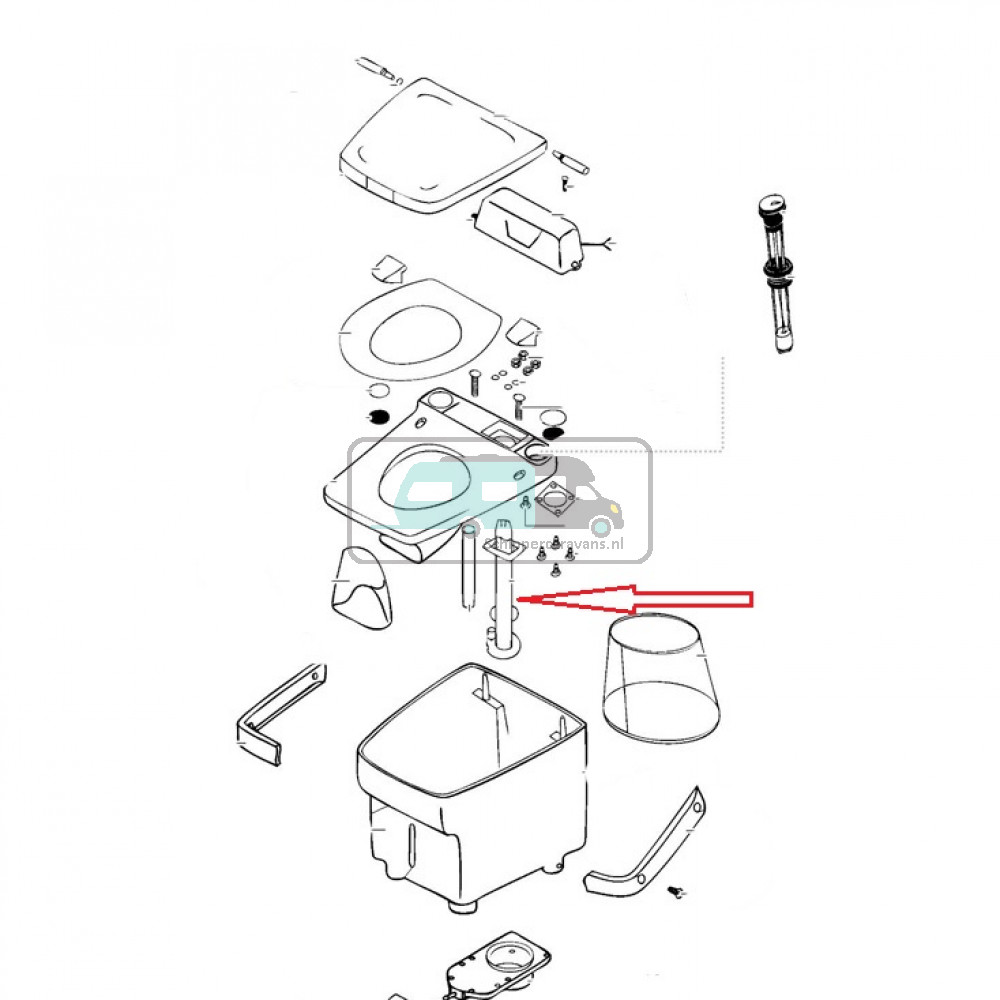 Thetford Electra Magic Pomp en Motor 12V