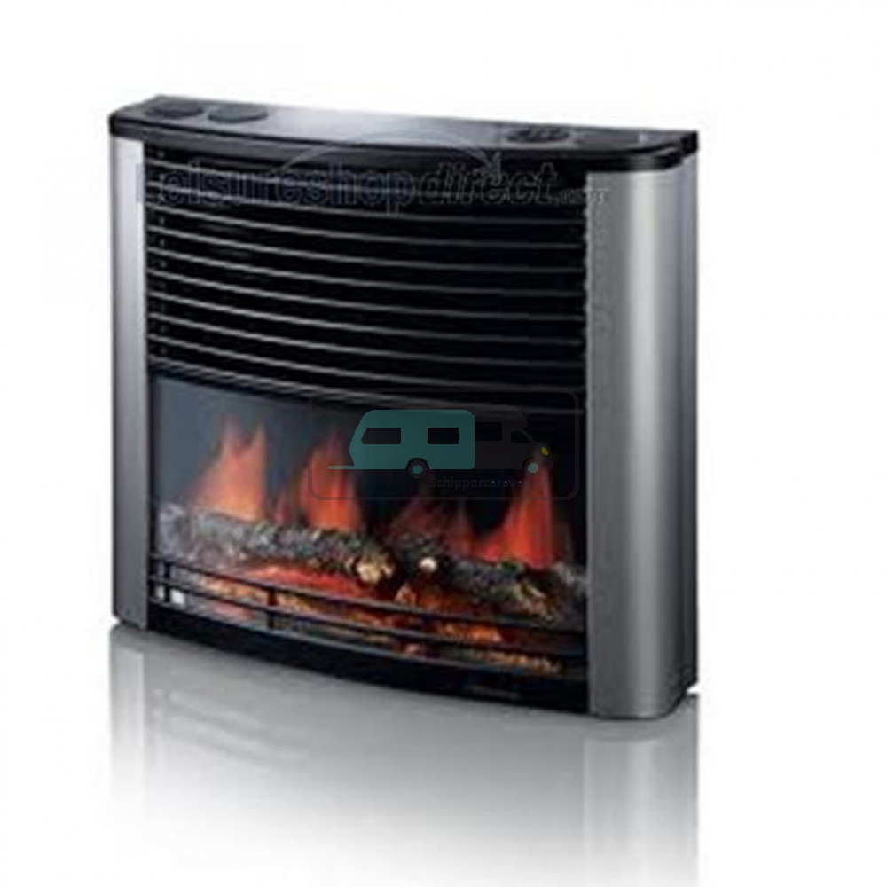 Openhaard uitvoering. 12V. grijs.