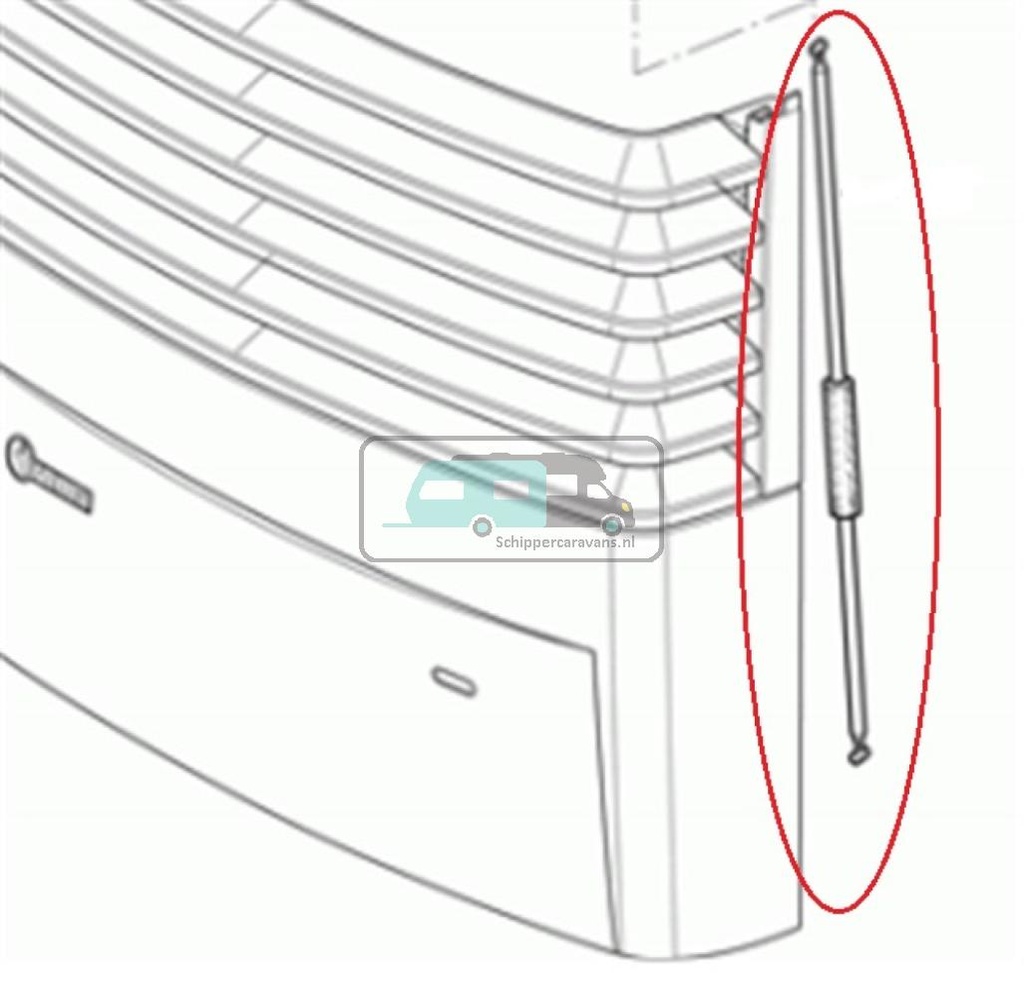 Truma Drukstang S5004