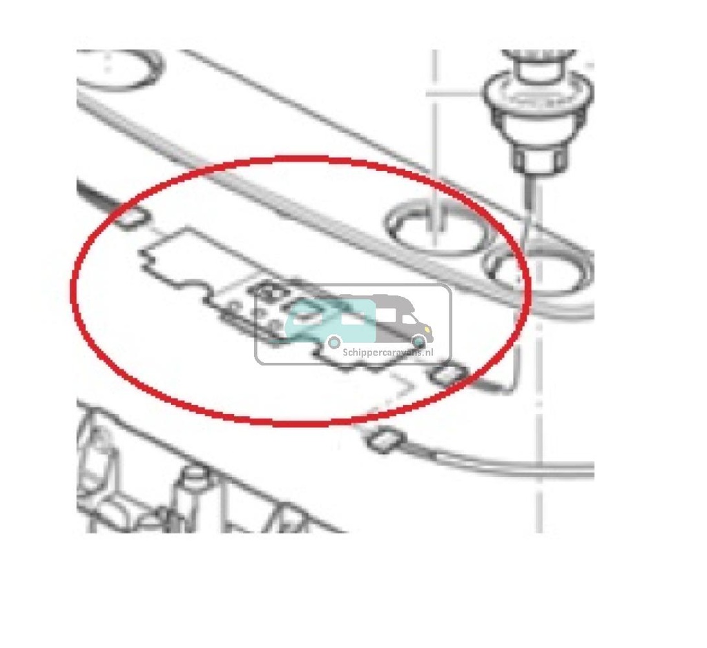 Truma Sensor Paneel S3004/S5004