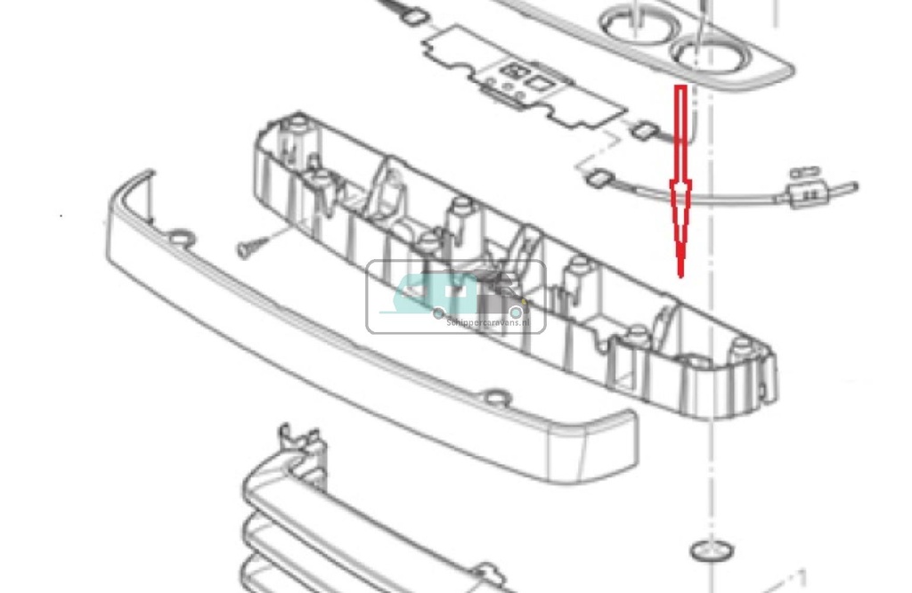 Truma Afdekkap Binnenkap S5004