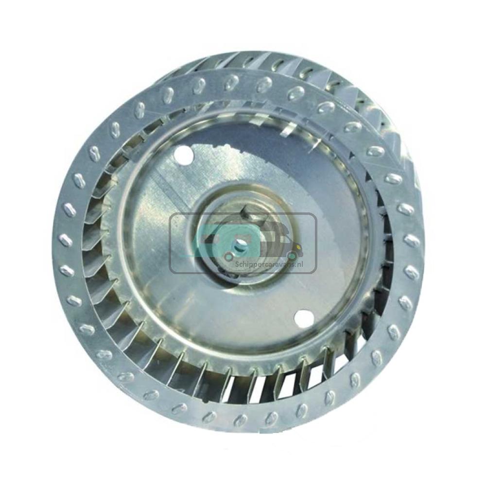 (23)Wiel voor ringverwarmingsventilator.