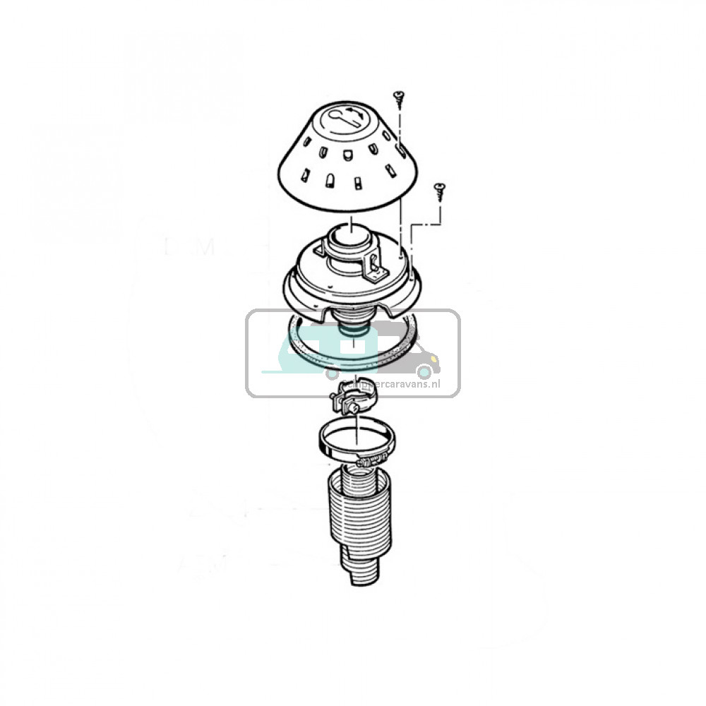 Truma Dakafvoerset Type EMD24