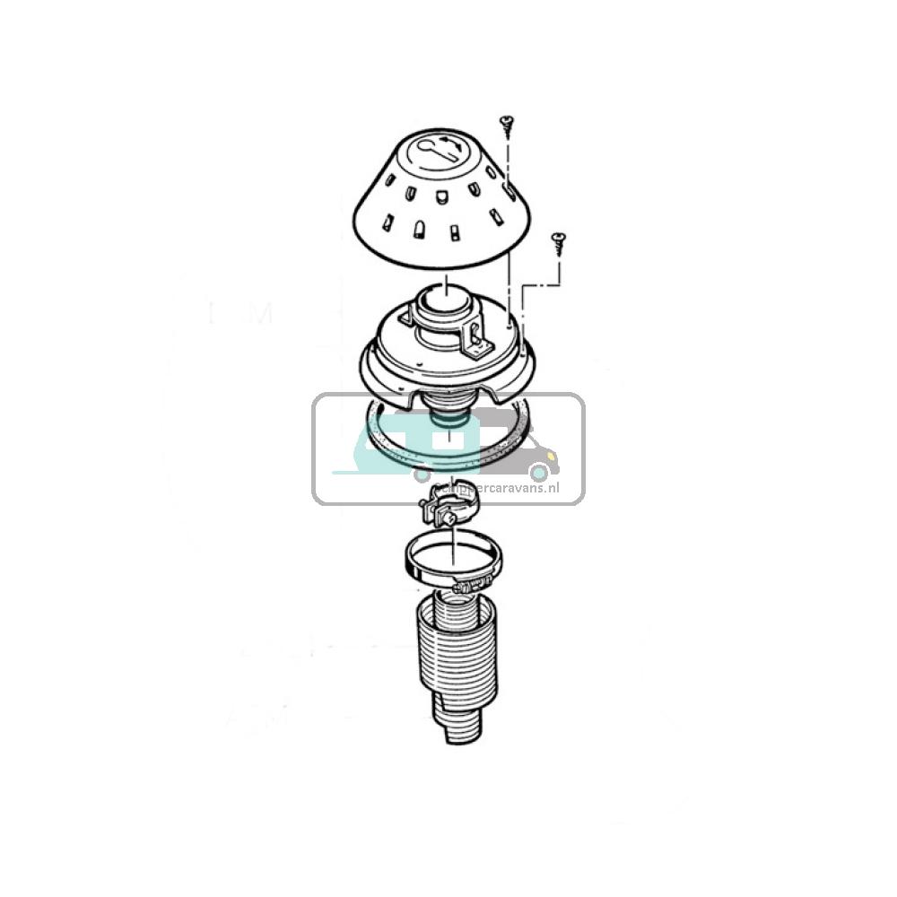 Truma Dakafvoerset Type EMD24