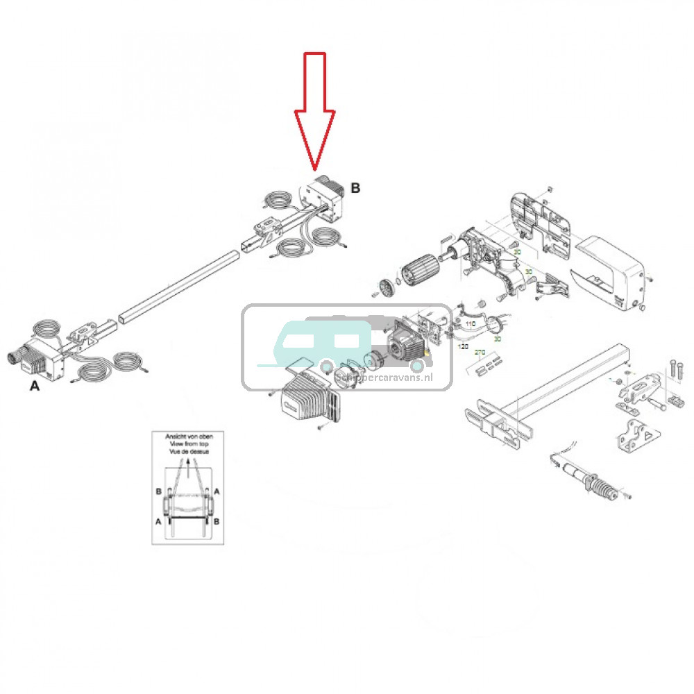 Truma Motor B Mover XT/XT2/XT4
