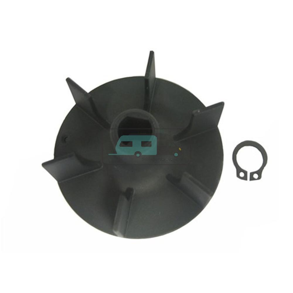 (57)Ventilatierad voor movermotor.