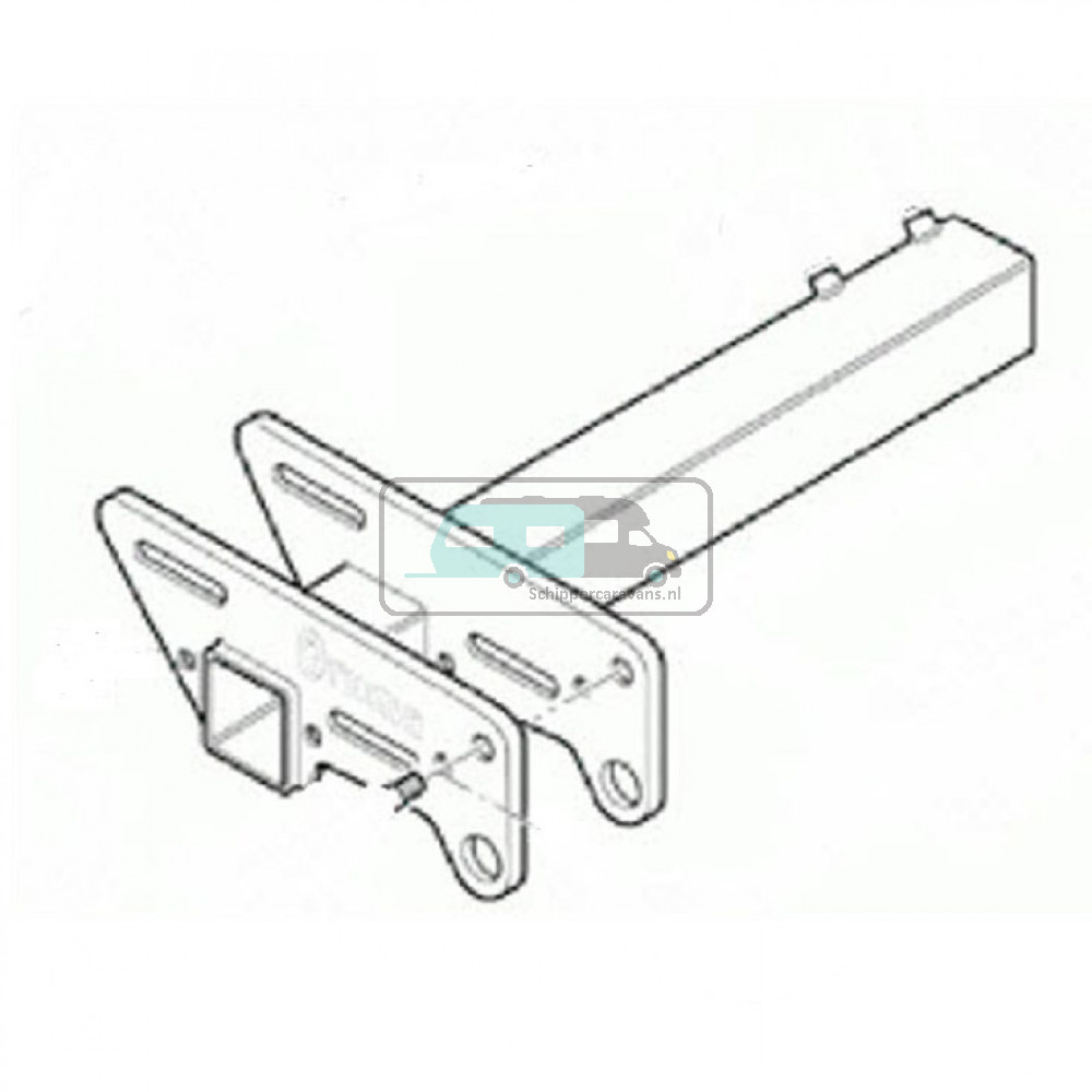 Truma Bevestigingsbuis SR/SE/TE A