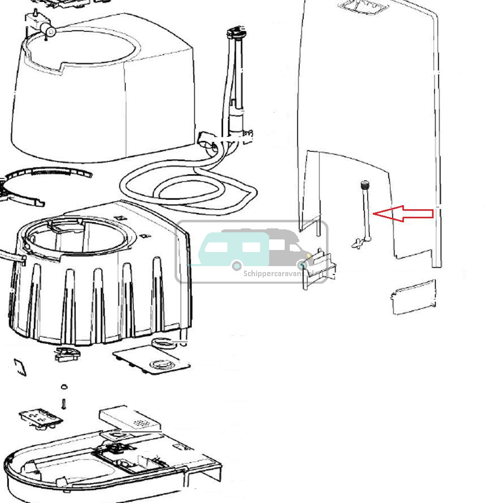 Thetford SC250/260 Drain