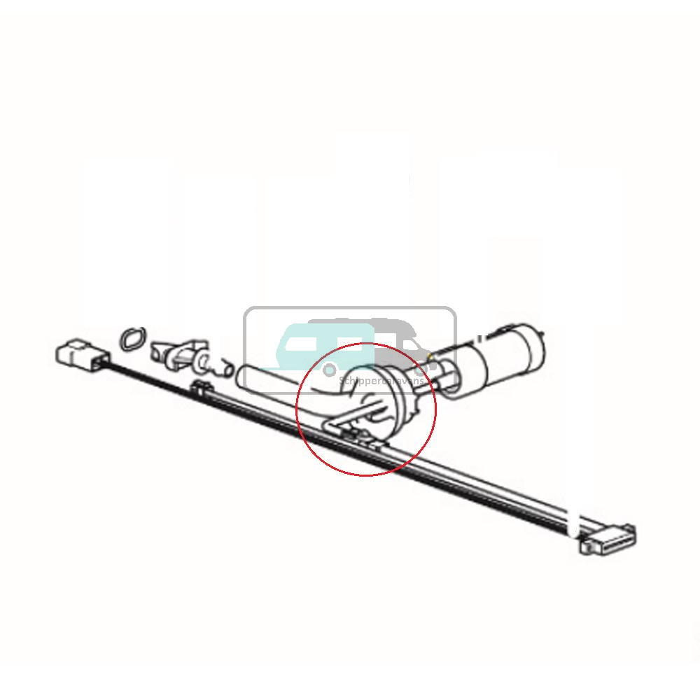 Thetford C500C/X Bayonetsluiting Pomp