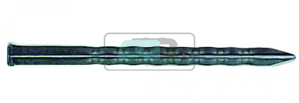 Campking Tentharing Gekarteld 18cm 10st