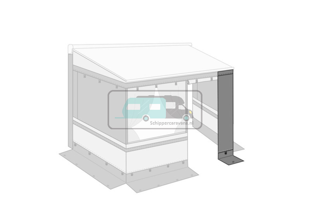 Fiamma Pr. Room Light Front Paneel 40 cm (F45 Van)