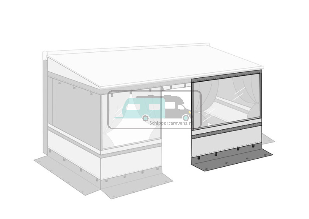 Fiamma Privacy Room Light Front Paneel 200 (F45)