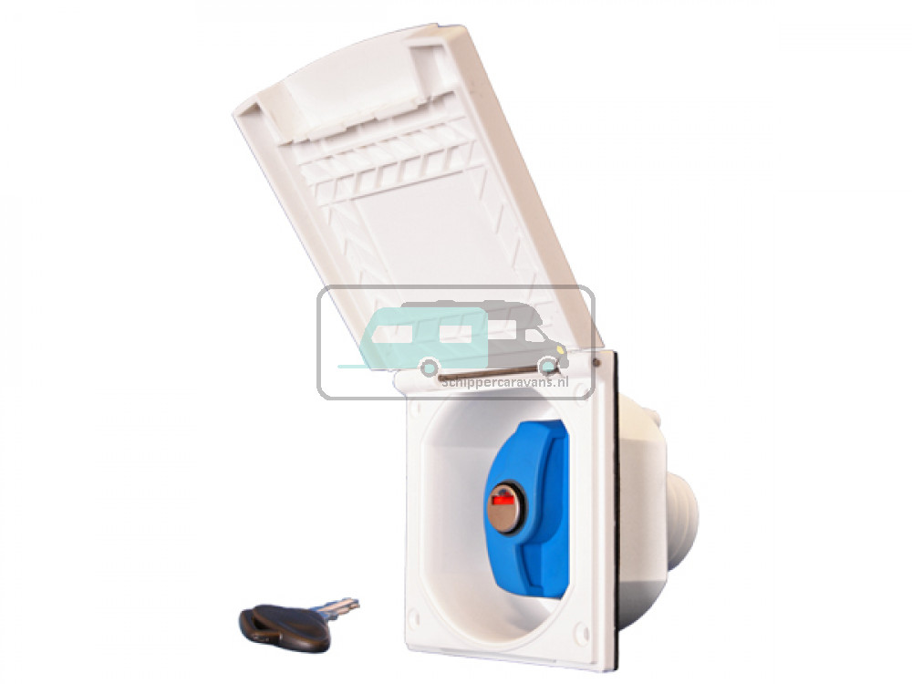 Waterinbouwdoos Vierkant Wit