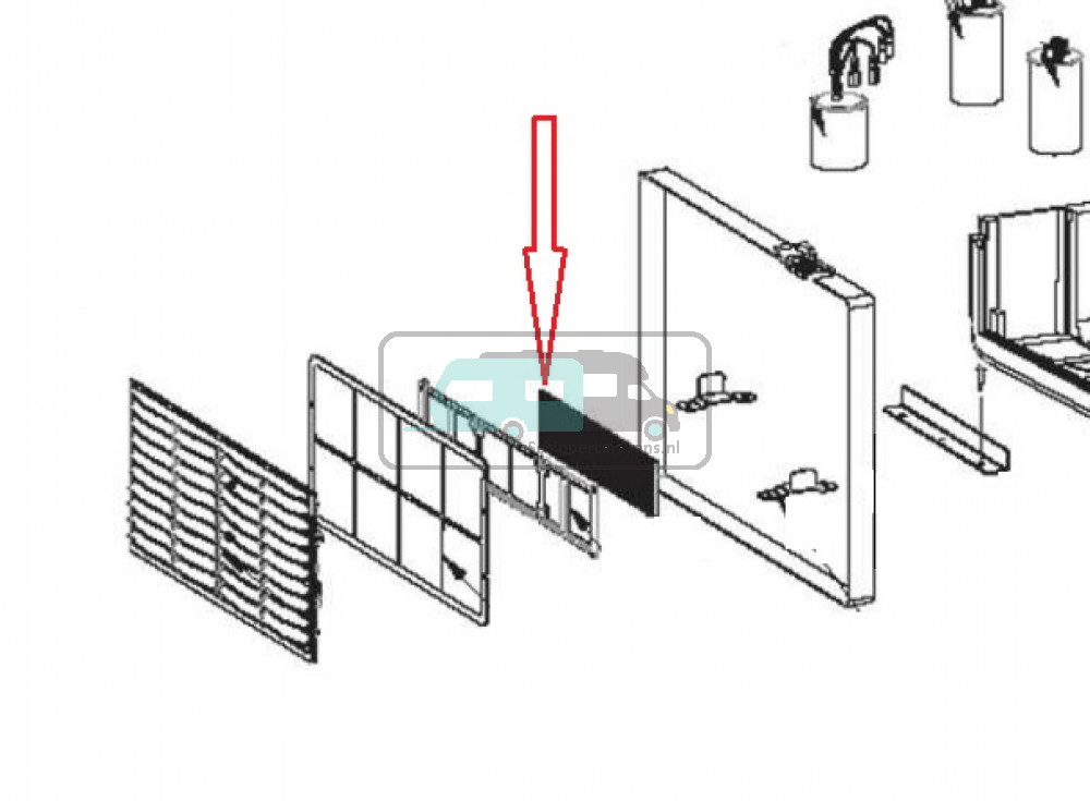 Dometic koolstoffilter