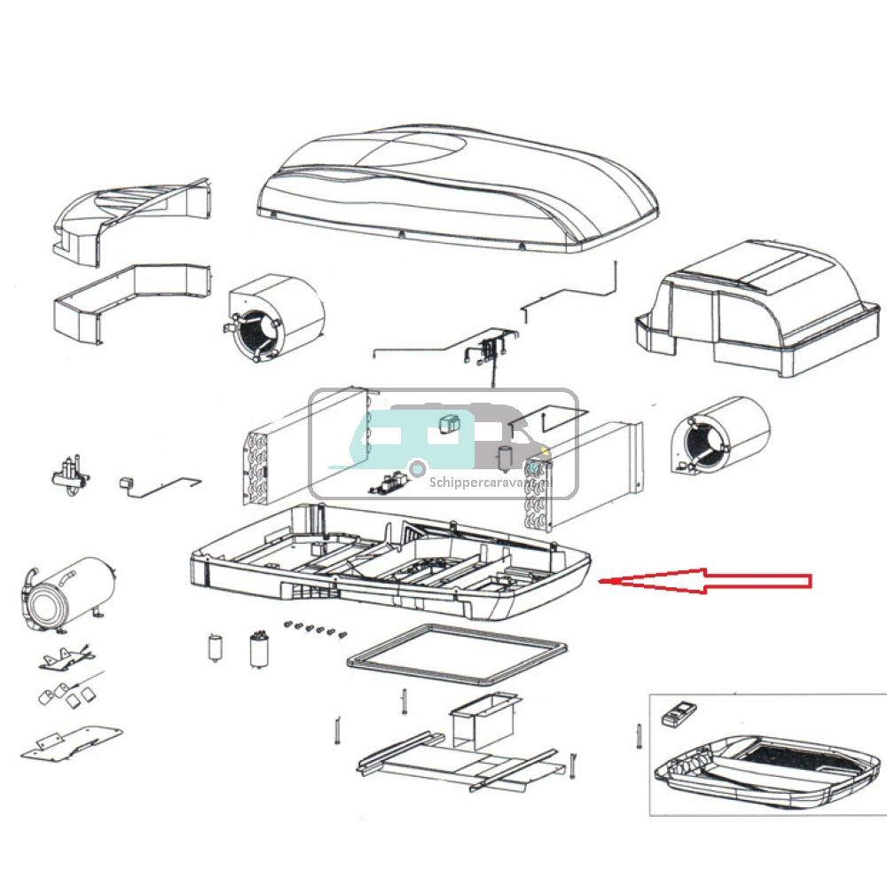 Telair Silent 7400H onderkant