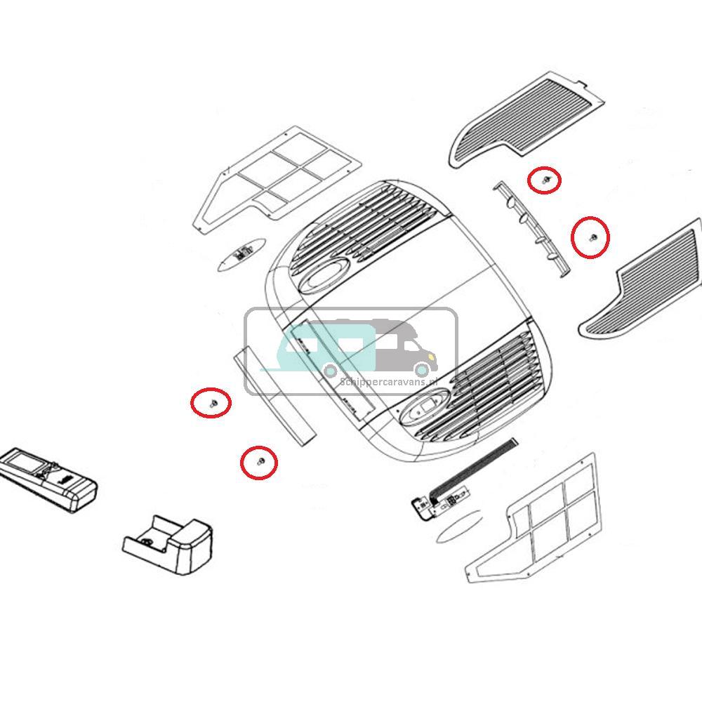 Telair Dualclima 8400H Klinknagel