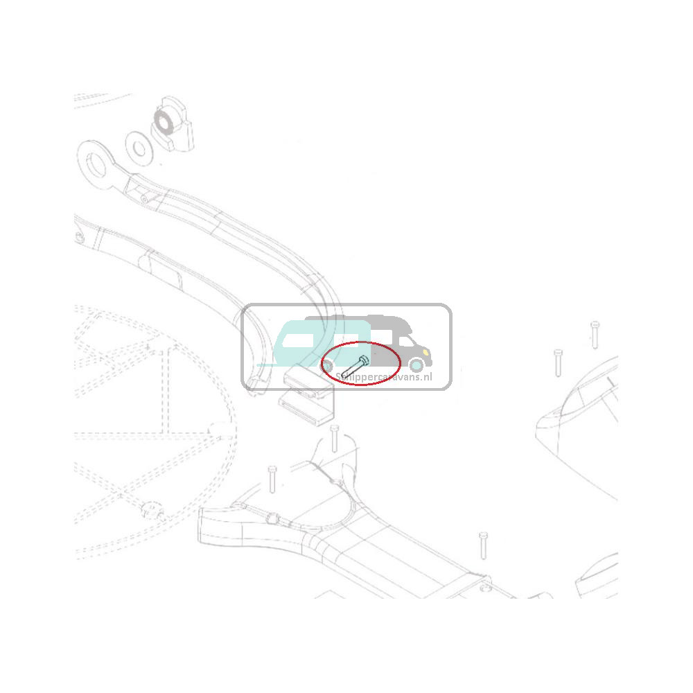 Teleco Schroef M5x40 nr. 3682