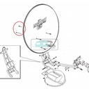 Teleco Zelfborgende moer M6 UNI 7474 nr. 3684