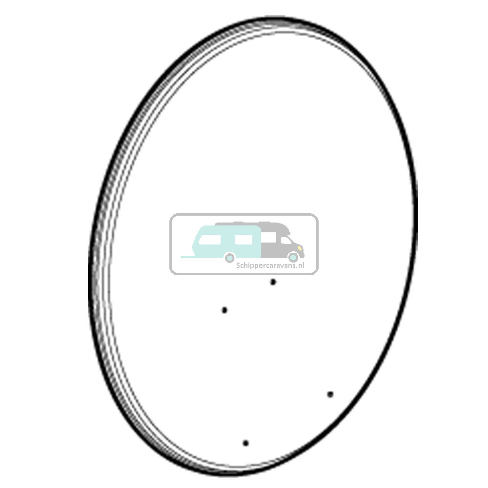Vechline Schotelblad 85 cm