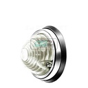 Hella Breedtelicht Rond Opbouw Wit Onderplaat Zwart