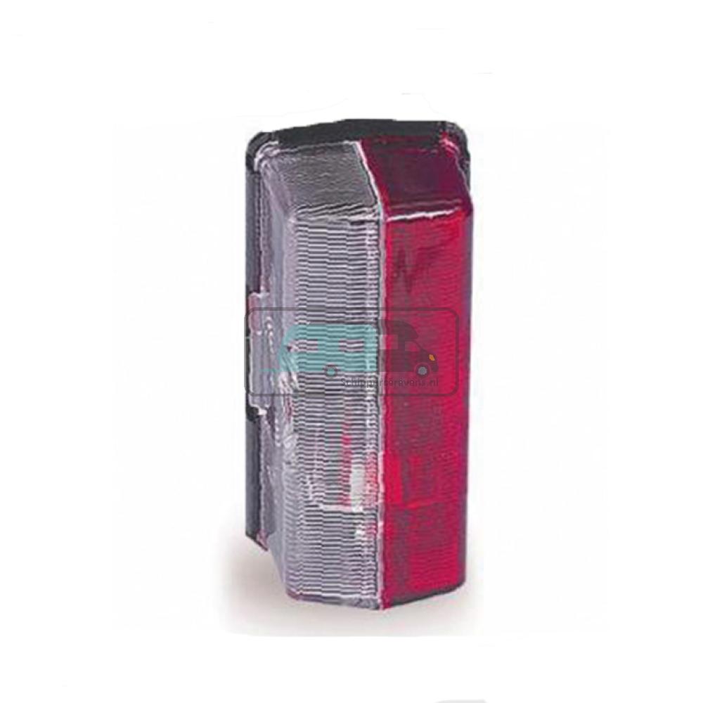 Jokon Markering SPL07 Rechthoekig Opbouw Rood/Wit