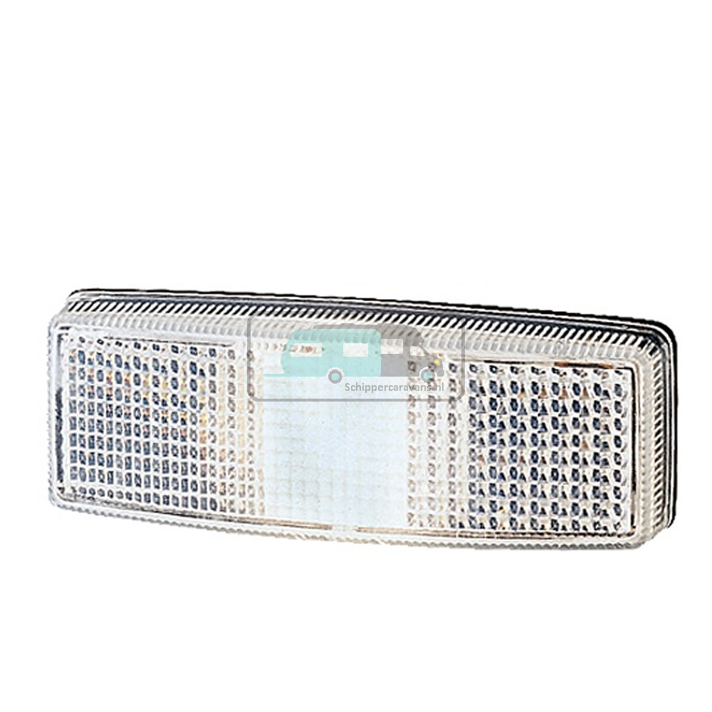 Hella Breedtelicht Rechthoekig Opbouw Wit