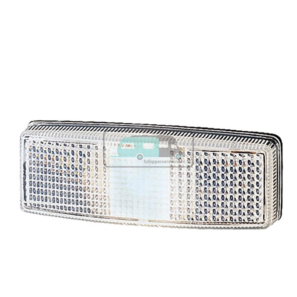 Hella Breedtelicht Rechthoekig Opbouw Wit