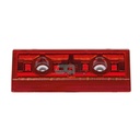 Jokon Markering LED S251 Rechthoekig Opbouw Rood