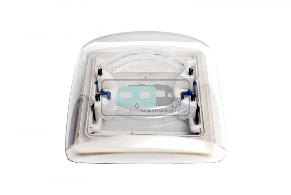 MPK Dakluik VisionVent S Pro Wit 28x28cm Vliegenplissé