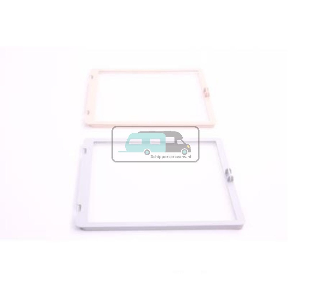 MPK Vliegenhor Scharnier Binnenzijde 28x28cm Beige