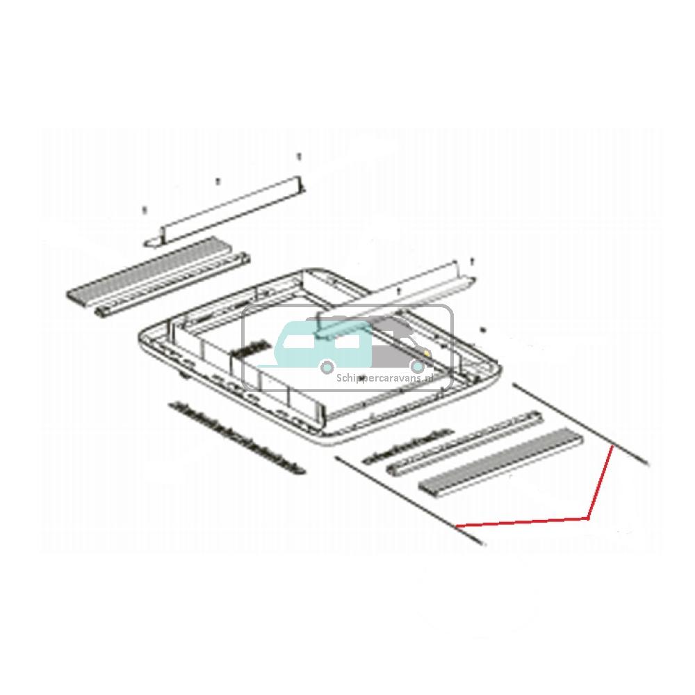 Dometic Midi Heki Snoergeleiding