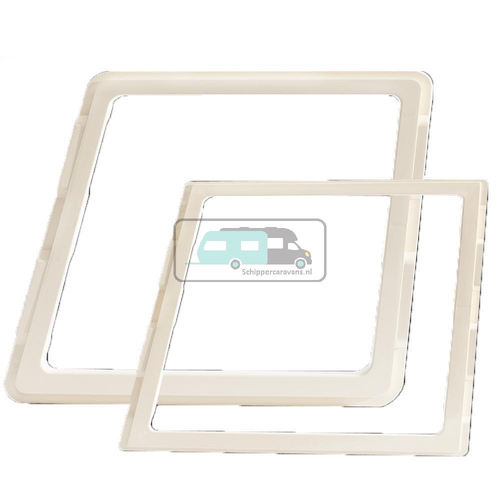MPK Adapterframe 28x28 Ducato Dak Crème