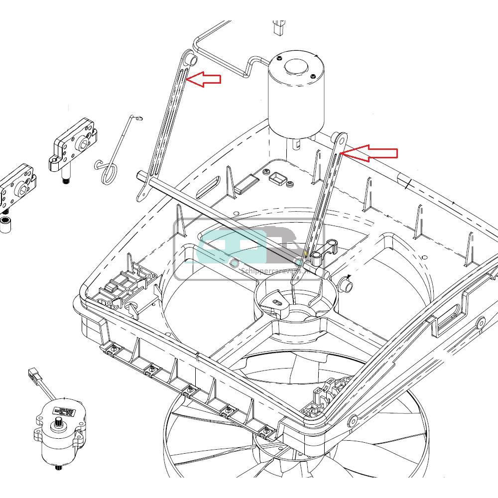MaxxFan Uitzetter Dakluik