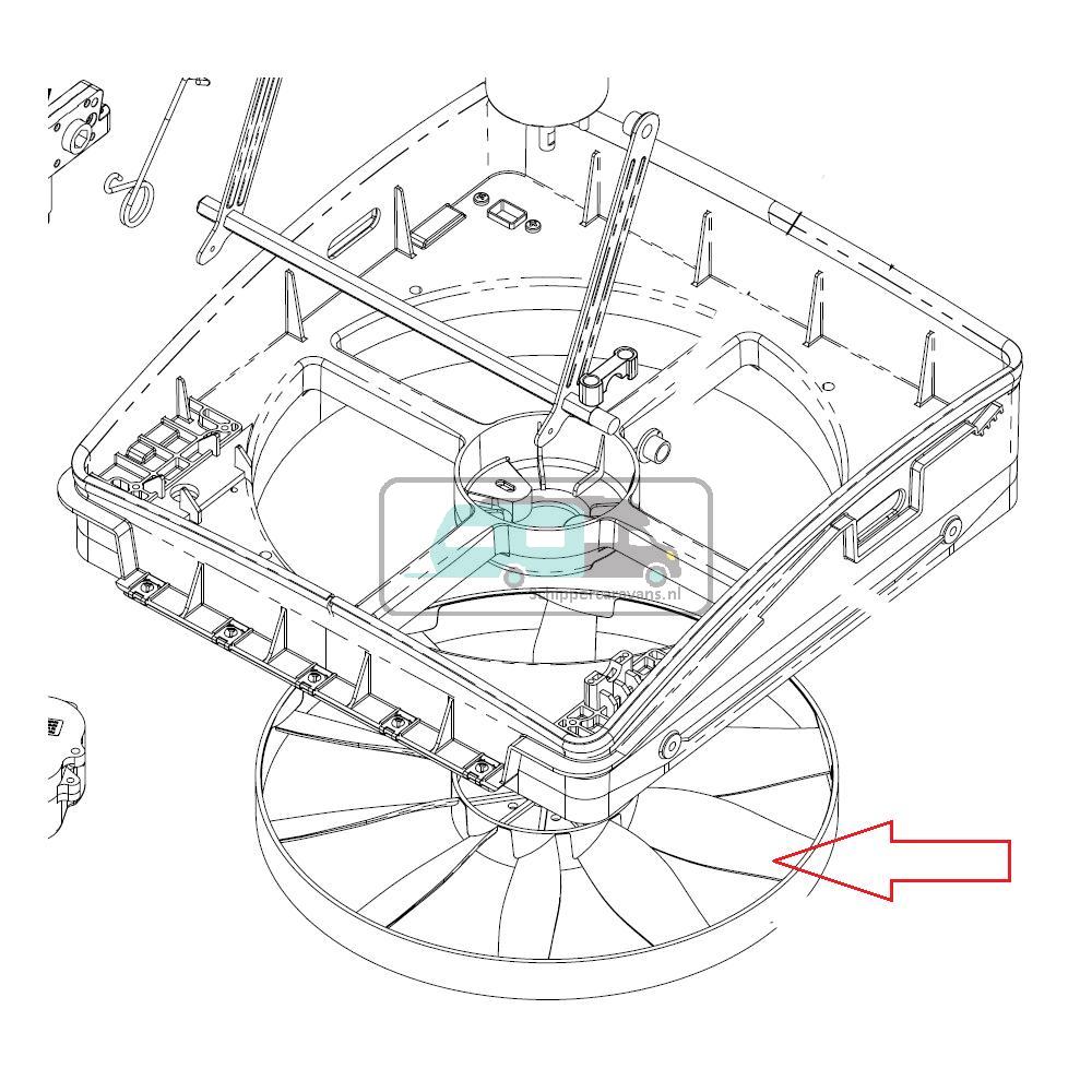 MaxxFan Ventilator Blad