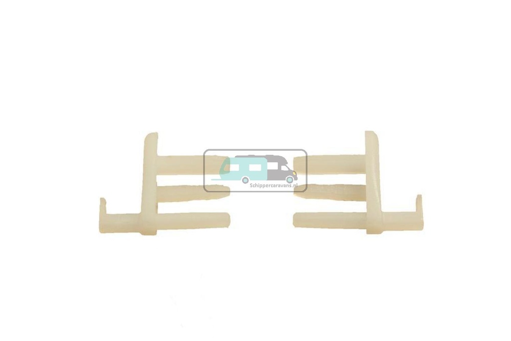 Dometic Combirollo 2000/3000 Eindstuk Wit L+R