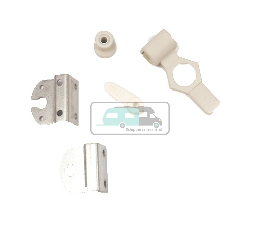 Remisun Montageset Grijswit